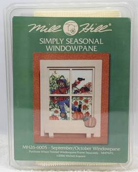 MH26-6005 September/October Windowpane Kit - Mill Hill