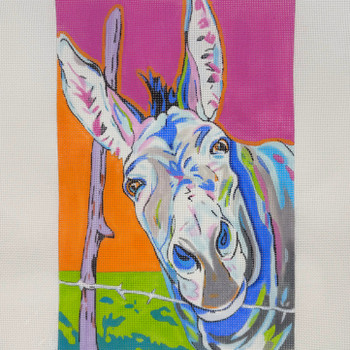 Eddie - BW339SE - 13 Design Size 8" x 12" on 13 Mesh Sally C Evans