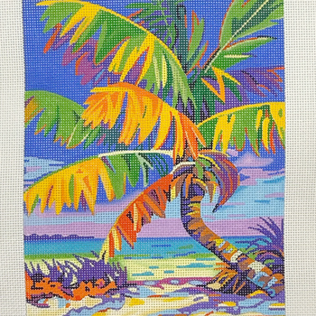 Tranquility - BW436SE Design Size 8" x 10" on 13 Mesh Sally C Evans