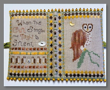 Fern Ridge Collections Night Owl Sewing Case