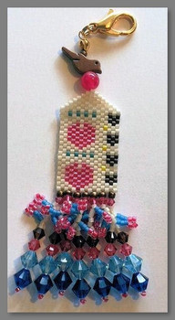 Fern Ridge Collections Birds' Hearts Fob