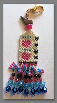 Fern Ridge Collections Birds' Hearts Fob