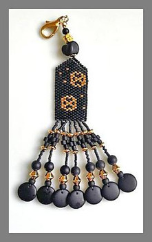 Fern Ridge Collections Black Nightshade Fob