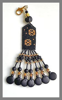 Fern Ridge Collections Black Nightshade Fob