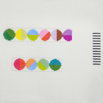 Watch Band Elizabeth Crane Swartz - BW9 Design Size 8" x 1" on 18 Mesh designed by Elizabeth Crane Swartz for Blue Waters Needlepoint