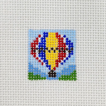 Balloon 1 Inch Square - BW595 18 Mesh Blue Waters Needlepoint