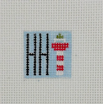 HHI 1 Inch Square - BW585 18 mesh Blue Waters Needlepoint