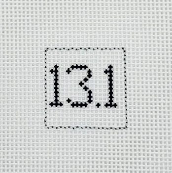 Run 13.1 1 Inch Square - BW628 18 Mesh Blue Waters Needlepoint
