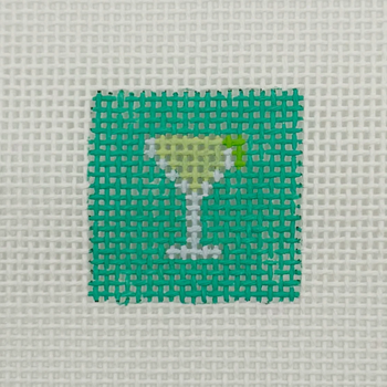 Margarita 1 Inch Square - BW632JP 18 Mesh Blue Waters Needlepoint
