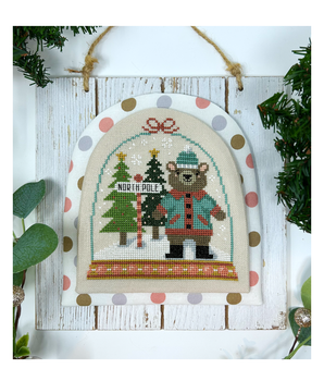 Winter Forest Snowglobe Part 2 of 6 69w x 76h by Tiny Modernist Inc 26-2480