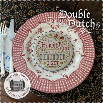 Double Dutch ~ A Plate-itudes Design by Summer House Stitche Workes Preorder
