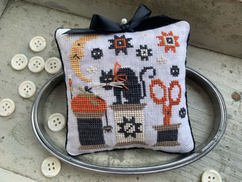 Halloween Spools Pinkeep by Stitches By Ethel Preorder