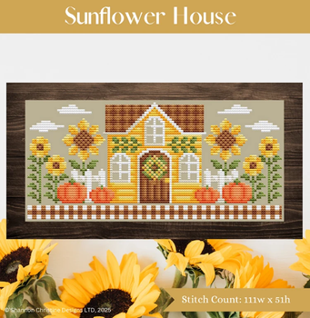 Sunflower House Needlework Marketplace 2026 Shannon Christine Designs DD