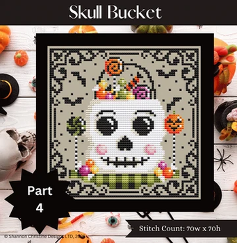 Skull Bucket Shannon Christine Designs DD