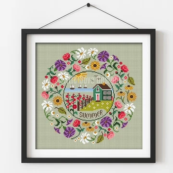 LDD105 - Seasonal Circles - Summer Little Dove Designs