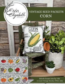 Erin Elizabeth - Vintage Seed Packets - Corn  Erin Elizabeth Designs DD