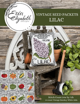 Erin Elizabeth - Vintage Seed Packets - Lilac  Erin Elizabeth Designs DD