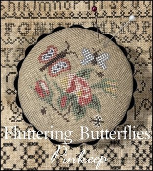Fluttering Butterflies Pin Keep 52 x 46 by Scarlett House, The Pre Order