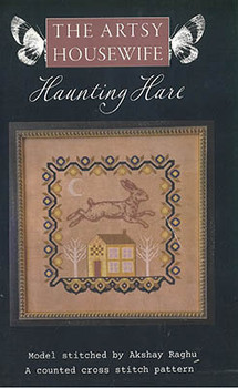 Haunting Hare Stitch Count:  158 x 161 stitches by Artsy Housewife, The 26-2584