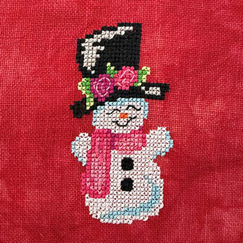 Snowy 27w x 50h by Luhu Stitches 26-2693