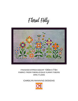 Floral Folly 130w x 73h by CM Design 26-2571