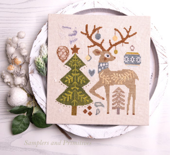 Festive Reindeer Samplers and Primitives PreOrder
