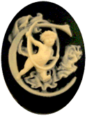 C Alphabet Angel needle minder Kelmscott Designs