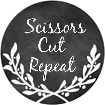 Scissors Cut Repeat 1" round needle minder Whimsical Edge
