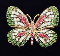 Butterfly Needle Minder The Meredith Collection