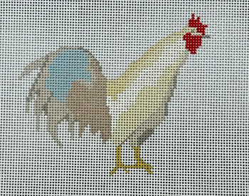 SF90 Rooster 4 x 4 18 Mesh Sara Fitz The Collection Designs