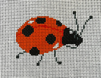SF128 Lady Bug Single 2 x 2 18 Mesh Sara Fitz The Collection Designs