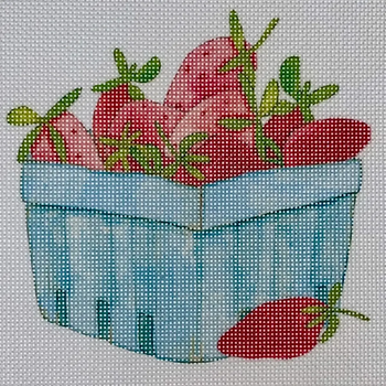 SF92 Strawberries 5x5 18 Mesh Sara Fitz The Collection Designs
