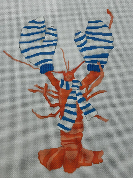 SF97 Lobster w/ mittens 10 x 7 18 Mesh Sara Fitz The Collection Designs