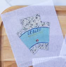 3D Wedge of Blue Cheese Needlepoint Canvas Alli Eagan Designs
