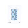 Saddle Eyeglass Case Blue 14 Mesh  AF200 Anne Fisher Needlepoint, llc