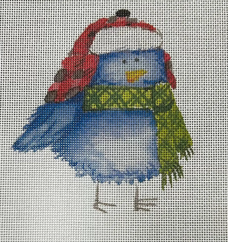 ECT101 Blue Bird Buffalo Hat 5x5 18 Mesh Ellen Crimi-Trent