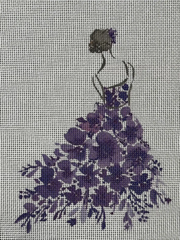 ECT876H Lady Purple 6x5 18 Mesh Ellen Crimi-Trent