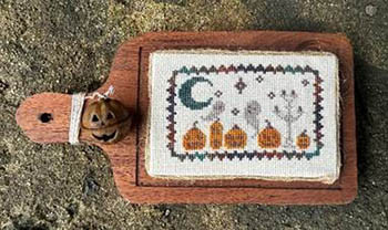Smells Like Halloween Spirit -Stitch In Harmony 50w x 70h by Rebel Stitcher Designs 26-2690