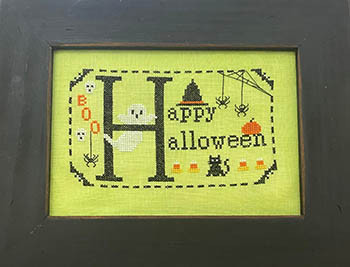 H Is For Halloween 132w x 63h by Needle Bling Designs 26-2866