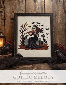 Gothic Melody 86w x 77h by Primitive Hare 26-2793
