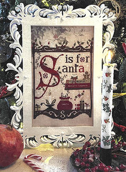 S Is For Santa 101w x 132h by Primitive Hare 26-2928
