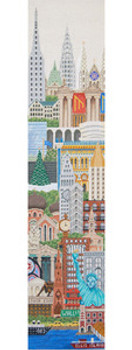 BP006 BeLL PULL New York 39 x 8.5, 13G Trubey Designs