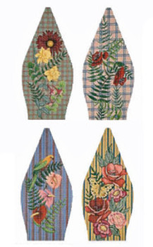 FS003A Floral Plaid (pc. 1,3,5, 7) 8 x 17,13g Trubey Designs