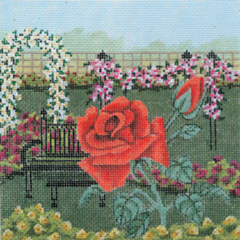 ROG03 Trubey Designs Rose Garden 3 8 x 8, 13G