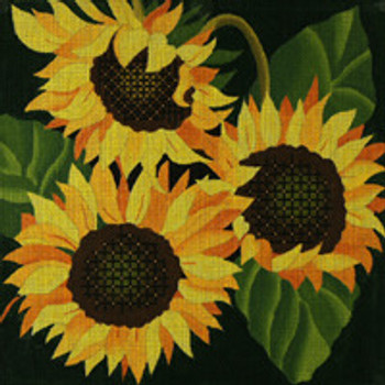 ED-832 Dede's Needleworks Giant Sunflower 14 x 14, 13g