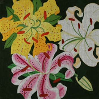 ED-902 Dede's Needleworks Giant Lily 14 x 14, 13g