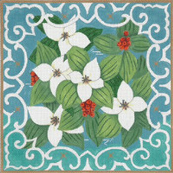 ED-18072B Dede's Needleworks Dwarf Dogwood 8 x 8, 18g