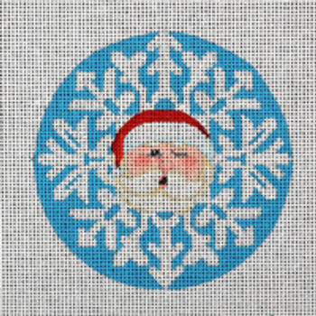 ED-18055D Dede's Needleworks Snowflake  Santa 5 dia., 14g