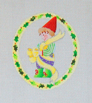 ED-17005F Holly Babies 4 x 4½, 18g  Dede's Needleworks