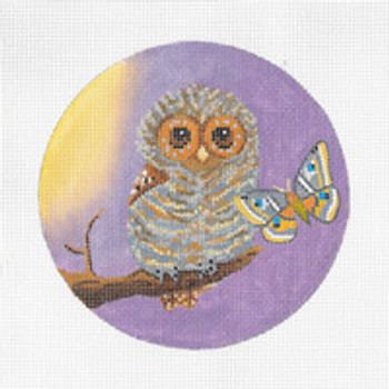 ED-17026 Baby Owl 5 dia, 18g Dede's Needleworks